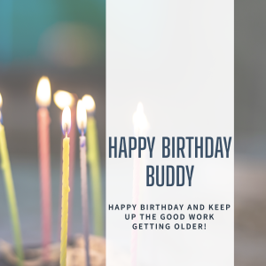 Happy birthday images for buddy