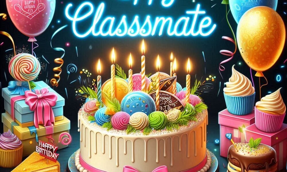 Happy Birthday Wishes for Classmate