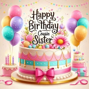 Happy Birthday Wishes for Cousin Sister