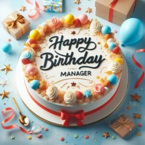 Happy Birthday Wishes for Manager