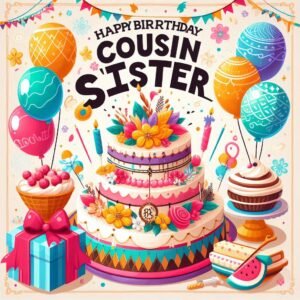 Happy Birthday Wishes for Cousin Sister