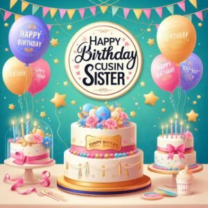 Happy Birthday Wishes for Cousin Sister