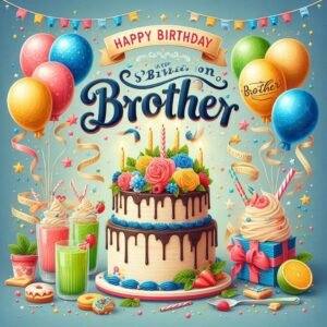 Happy Birthday Wishes for Brother